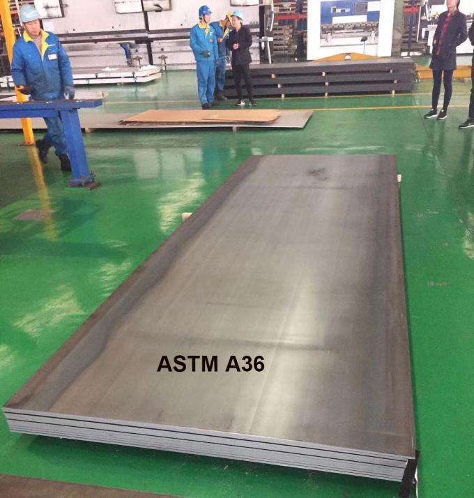 600mm-2000mm ASTM A36 뜨거운 굴려진 연강 박판 금속 2