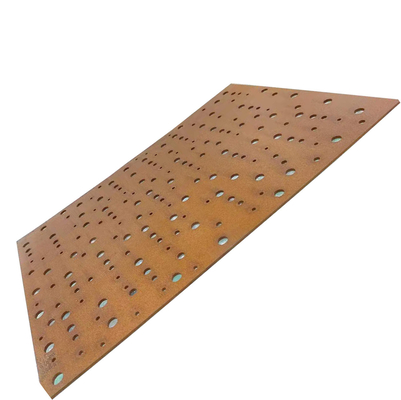 0.8-1.2mm A588 코르텐 강철판 0.6m-3m AISI ASTM DIN