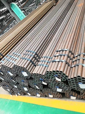 ASTM A53 A106 Sch40 탄소강 사각 파이프 API 검정색 냉기는 직류 전기로 자극되어서 회전했습니다