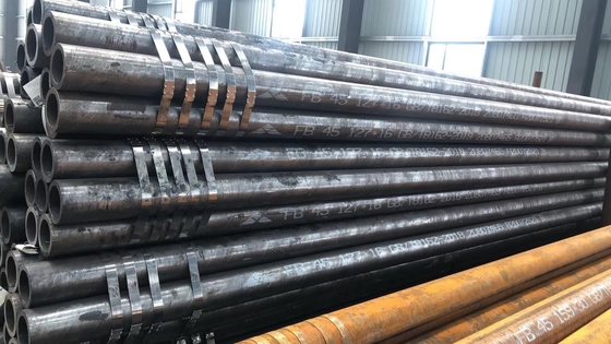 ASTM A53 A106 Sch40 탄소강 사각 파이프 API 검정색 냉기는 직류 전기로 자극되어서 회전했습니다