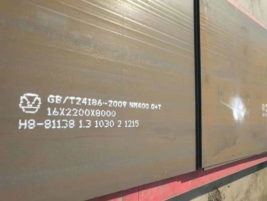 엔지니어를 채굴해서 + 템퍼링 기술 마모 저항자 강철 AR400 AR500을 끄기